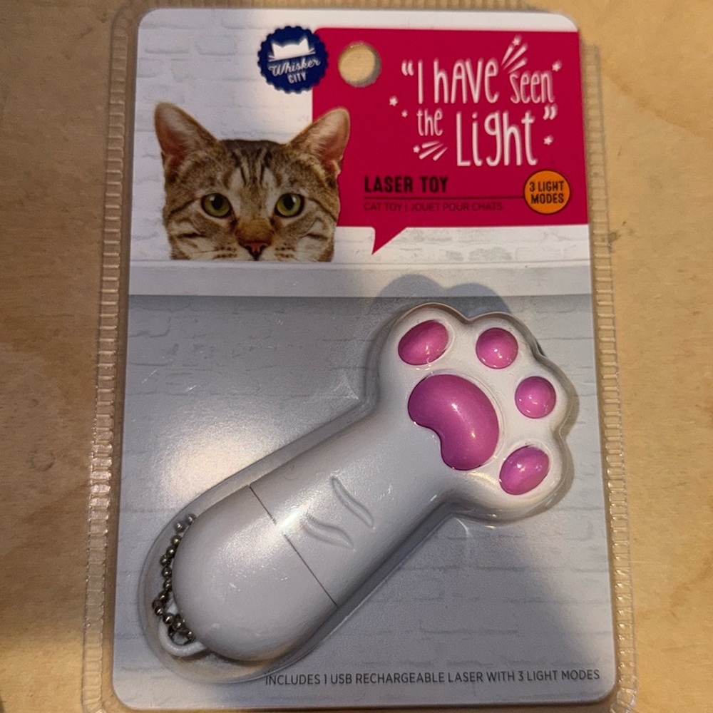Whisker City USB Rechargeable Laser